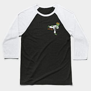 Karate frog Baseball T-Shirt